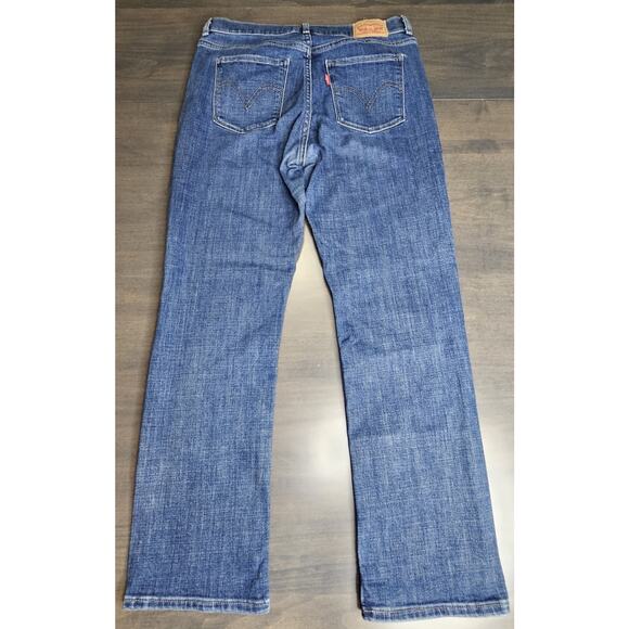 Levi’s Women's Mid Rise Classic Straight Leg Denim Jeans Stretch Size 8 (29×28) - Picture 2 of 9